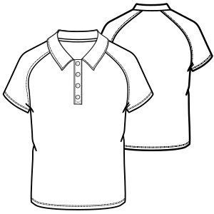 Fashion sewing patterns for Base polo 695
